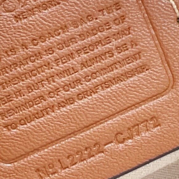 Coach new cj772 women's Crossbody bag - Picture 9 of 9